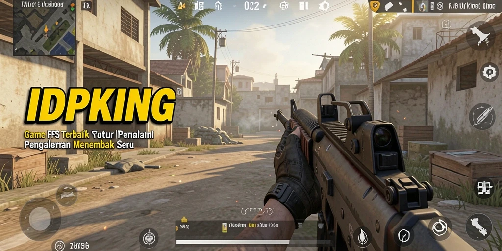 Gameplay intens di <strong>IDPKING</strong> menunjukkan aksi tembak-menembak yang mendebarkan.