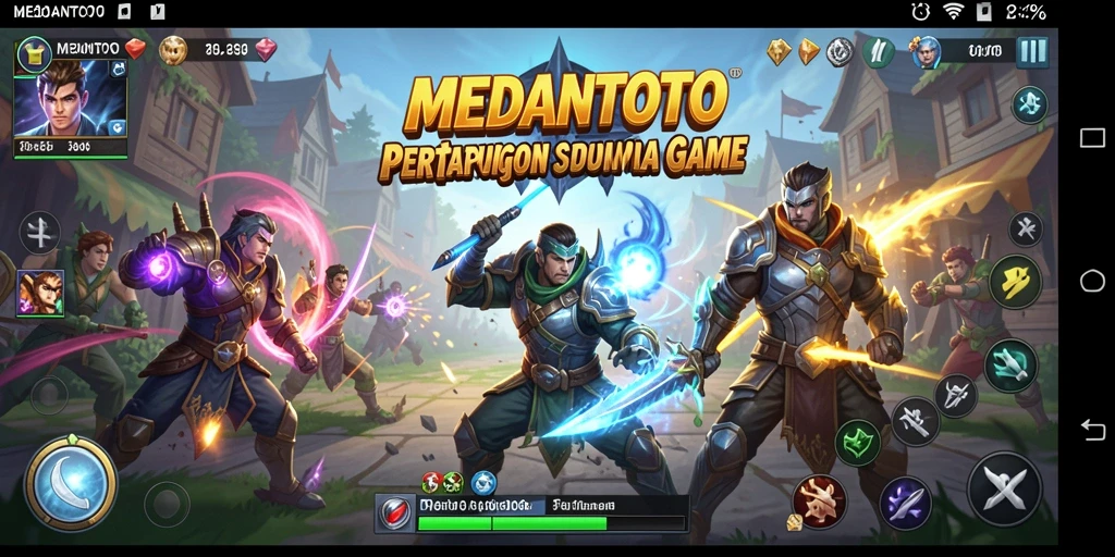 Tangkapan layar pertarungan seru di MEDANTOTO.