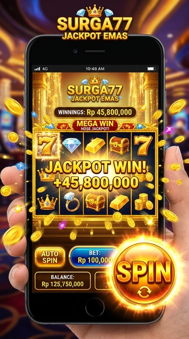 Screenshot antarmuka aplikasi surga77 yang mudah digunakan.