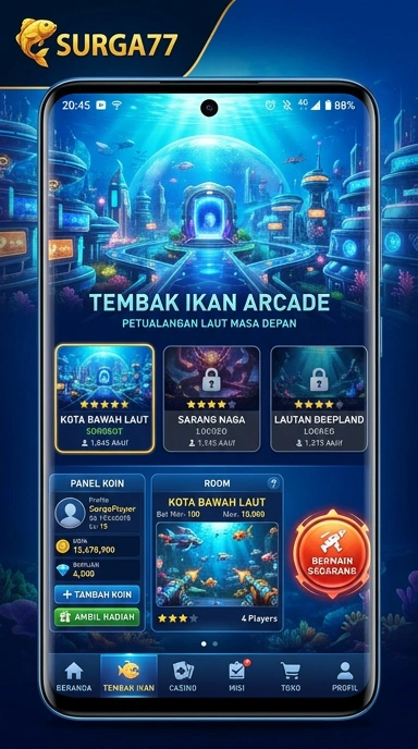 Pengguna menikmati pengalaman mengunduh cepat di surga77.